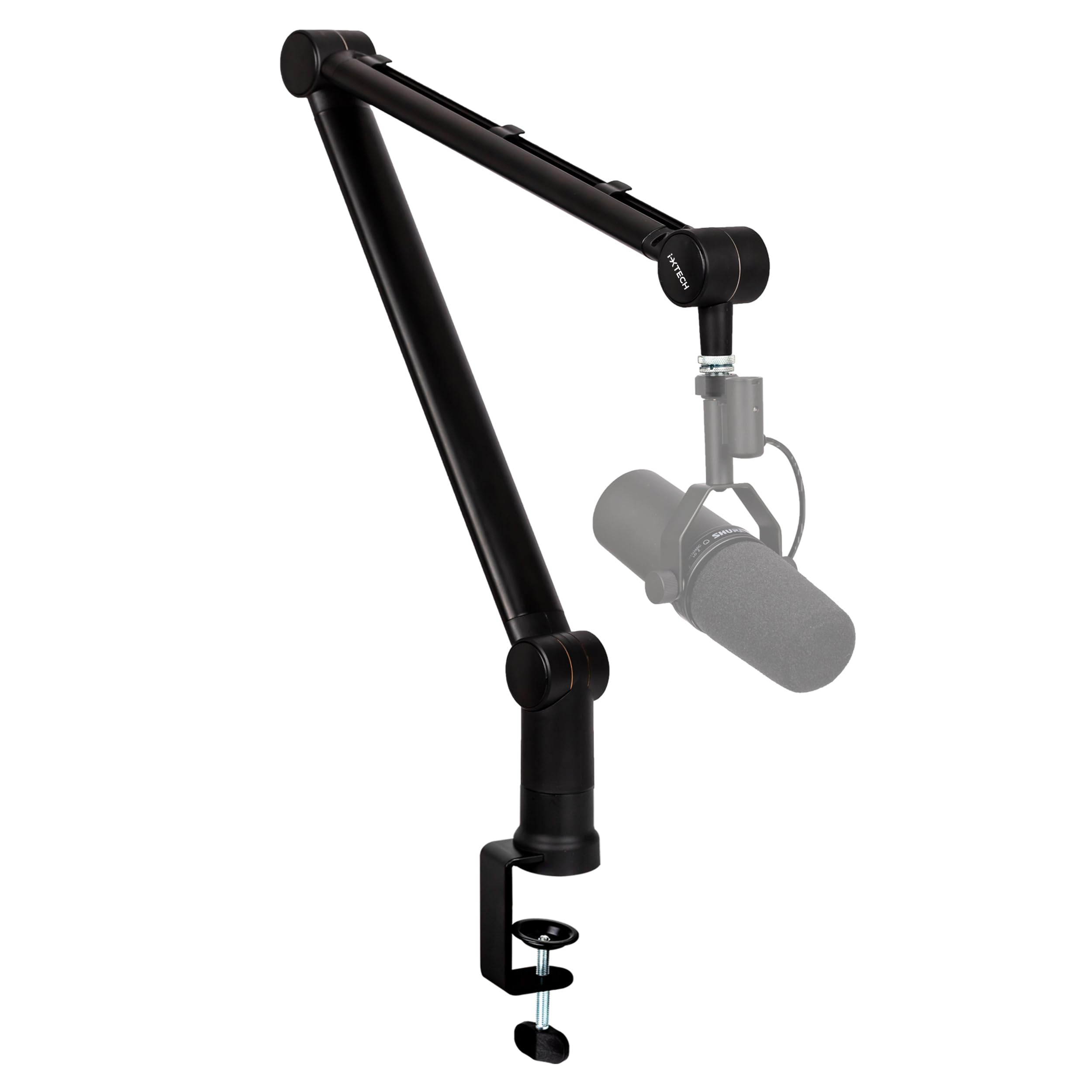 Hoppac Micro USB Gaming RGB Condensateur - Microphone PC Avec Trépied, Filtre Anti-Pop Et 7 Modes LED Pour Streaming, Podcast Et Jeu